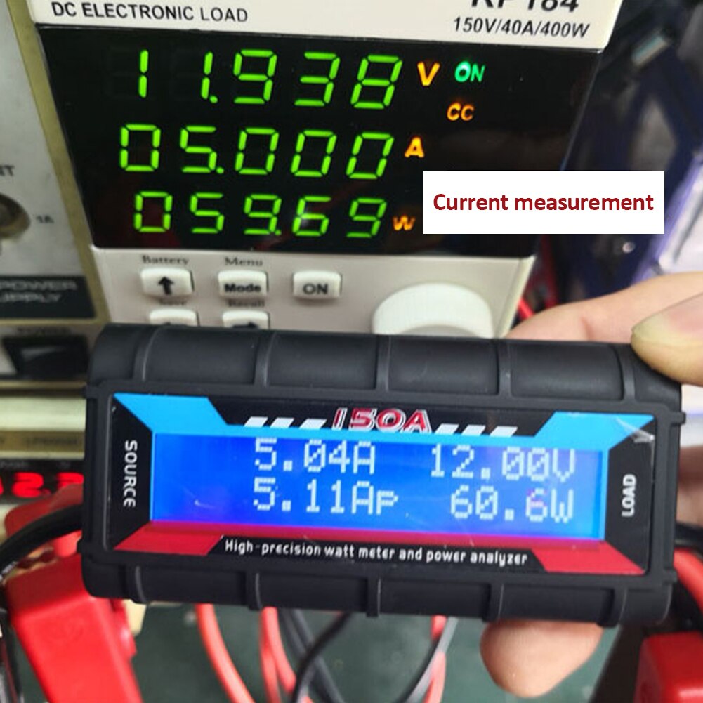 200A RC Car Monitor High Accuracy Durable Ammeter Voltmeter Power Analyzer Energy Digital Watt Meter Battery Tester Current