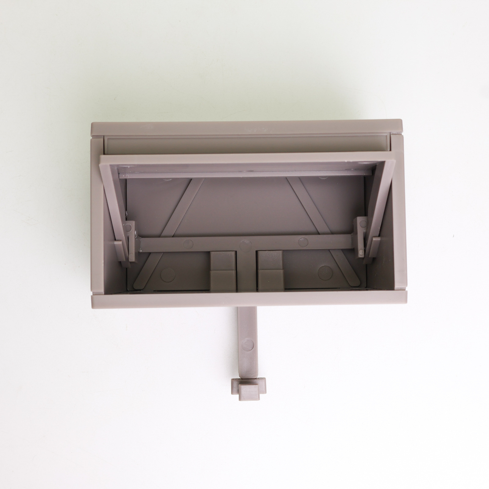 Car Garage Key Holder With Opening Door Space-saving Key Rack Durable For Vehicle Enthusiasts Key Storage Supplies: light green