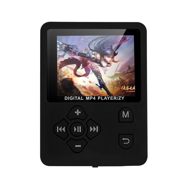 1.8 "écran LCD MP4 lecteur enregistreur vocal prend en charge jusqu'à 32GB TF carte mémoire HIFI MP3 MP4 lecteur de musique Walkman
