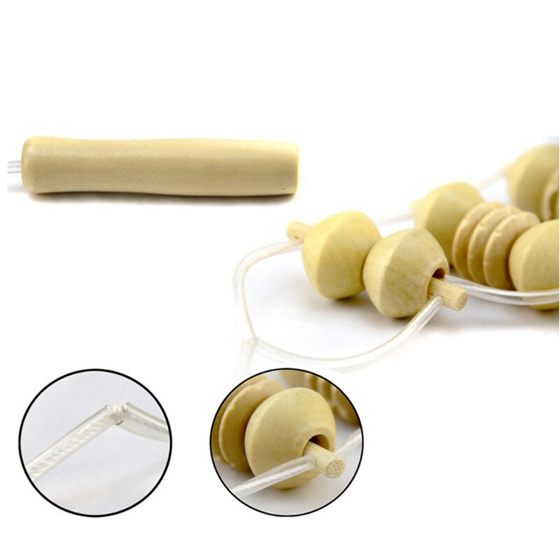 Massage Convenient Wooden Wheel Full Body Neck Back Leg Waist Roller Massage Theraputic Care Back Shoulder Spine Care Tools
