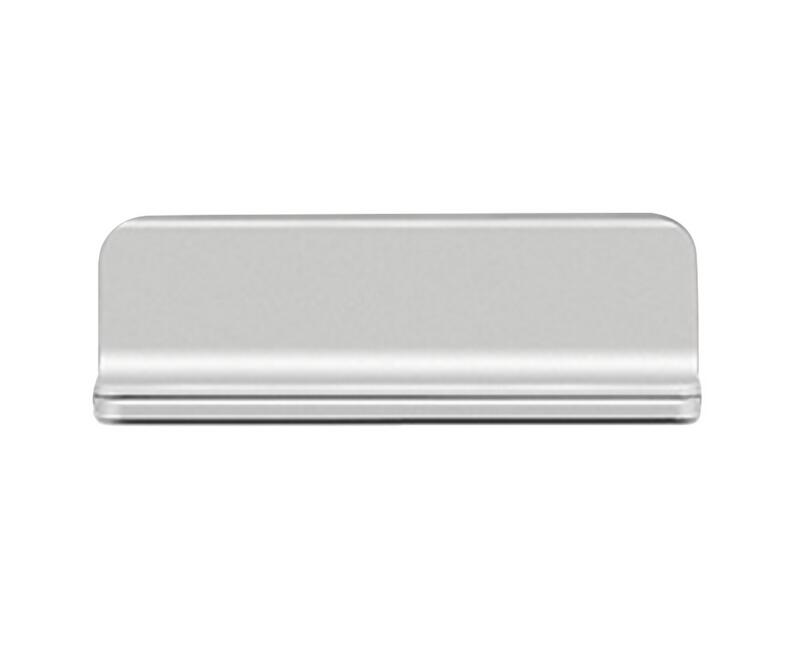 Supporto Verticale per Laptop Besegad - Supporto da Scrivania - Alluminio - per MacBook Pro Air, Lenovo YOGA Notebook: Argento