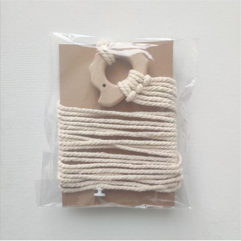 Ins Nordic Houten Baby Haar Clips Houder Katoen Touw Kids Meisjes Haarspeld Opslag Riem Foto Organizer Strip Muur Opknoping Ornament: Hedgehog