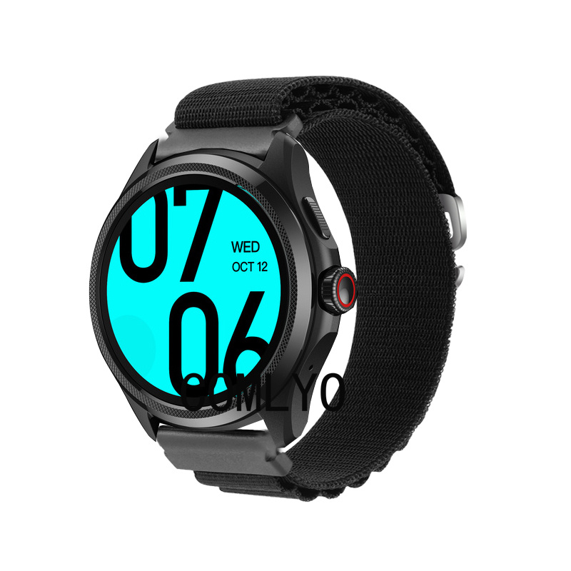 Reim til ticwatch pro 5 rem nylon myke armbåndsremmer skjermbeskytterfilm til kvinner menn belte