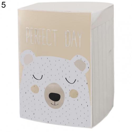 Washing Machine Cover Foldable Tear-Resistant Waterproof Case Lightweight Sunscreen Anti-Rust Refridge Protector: 5