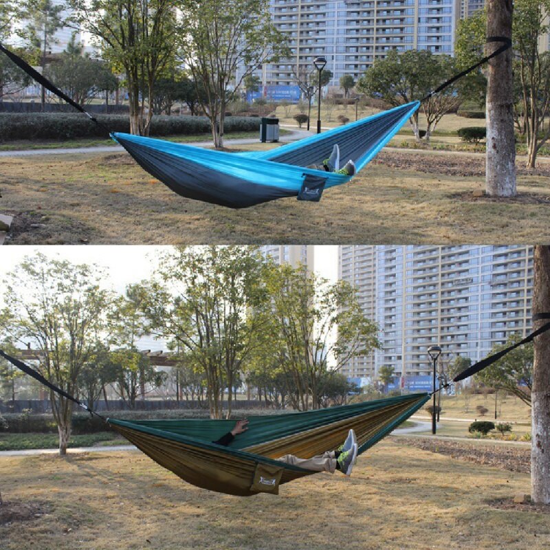 1.5M 350KG Camping Hammock Shade Holder Swing Tree Rope Outdoor Hanging Straps Hammock Bed Belt Super Strong wd02