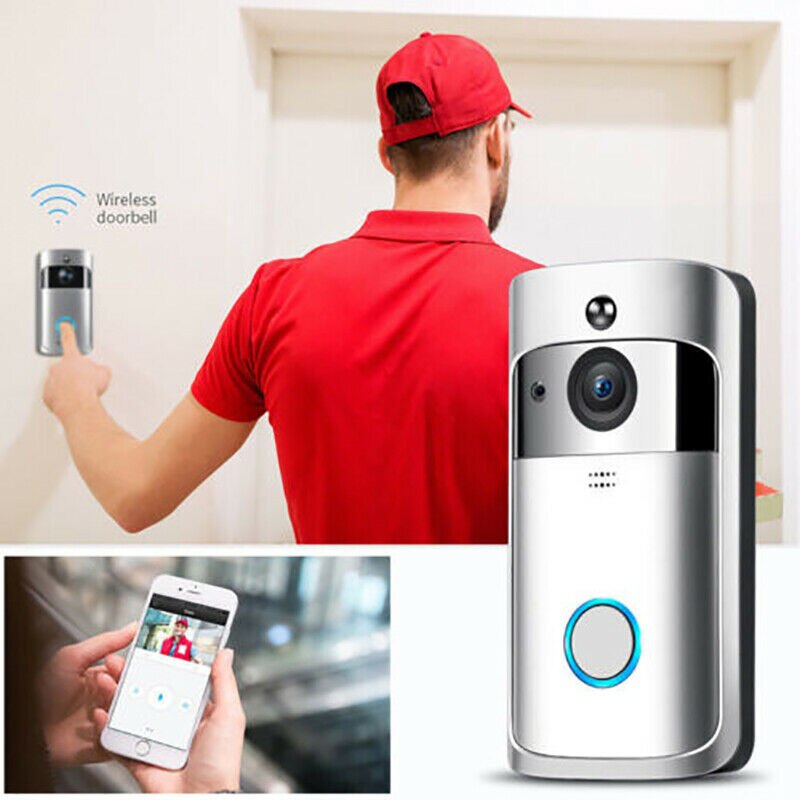 Draadloze Wifi Video Deurbel Smart Telefoon Deur R Grandado