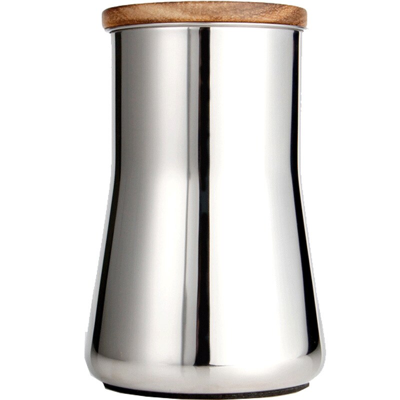 Doseringskopp barista assistent siktefilter fint pulver kaffelukt mater pulver 350ml rustfrie kopper kaffe stål håndkvern: Default Title