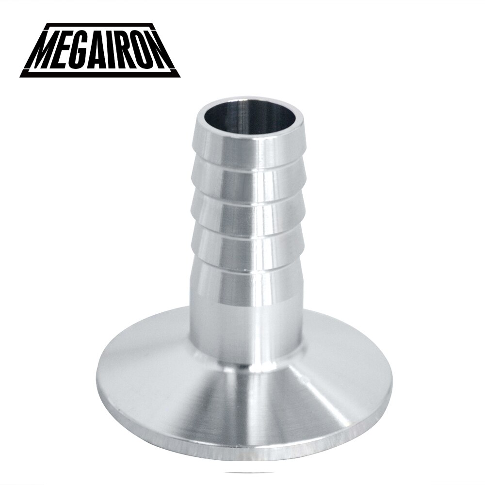 MEGAIRON OD 19mm 3/4 "Roestvrij Staal SUS SS316 Sanitaire Slangtule Pijp Montage Huls OD 50.5mm fit 1.5 "Tri Clamp