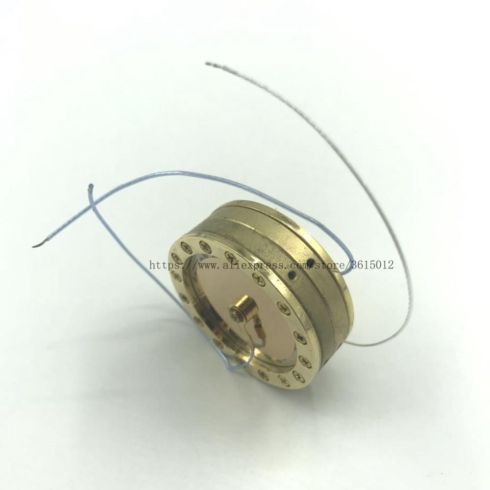 Double Sided Gold Recording Condenser Mic 34 mm Diameter Microphone Large Diaphragm Cartridge Core Capsule