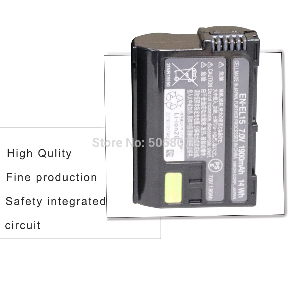 ENEL15 Battery EN EL15 ENEL15 Camera Batteries pa... Grandado