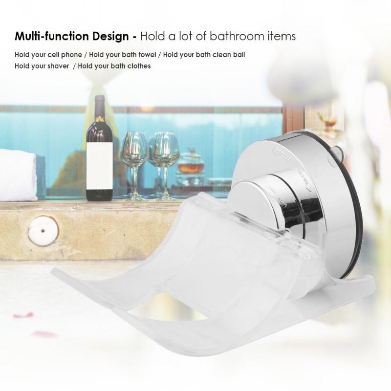 Draagbare Zuignap Wijn Bier Cup Houder Organizer voor Bad Douche Badkamer Bekerhouder Emmers, Koelers & Houders