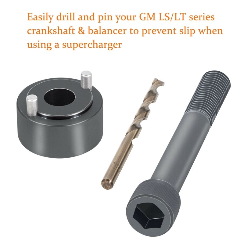 LS LT Crank Pin Kit Crankshaft Damper Drill Pinning Fixture Tool for LS1 LS2 LS3 LT1 LQ4 LQ9 LSX LSA 5.3 6.0