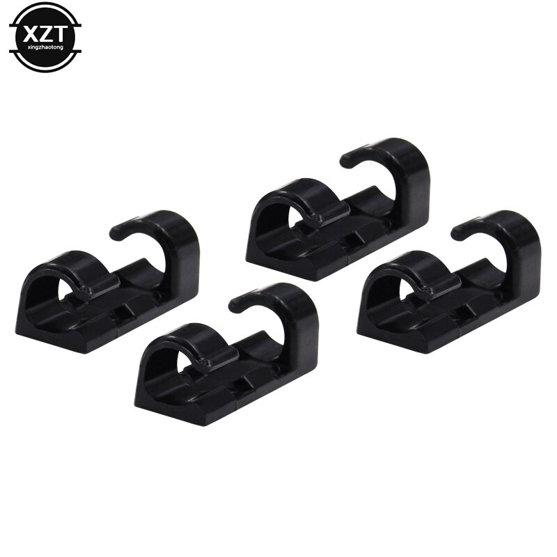 20PC Clasp Desk Cable Winder Earphone Organizer Wire Storage Silicon Adhesive Charger Cable Holder for MP3 Mouse Earphone Clips
