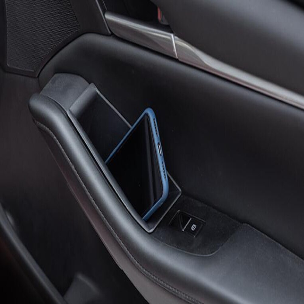 For Mazda CX-30 CX30 -2022 Car Organizer Accessories Front Rear Door handle storage box Side door Container Holder Cup Tray