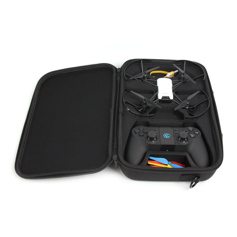 Dji tello drone kropp & fjärrkontroll kombinationsväska för dji tello drone och gamesir  t1d axelväska fodral skyddande handväska