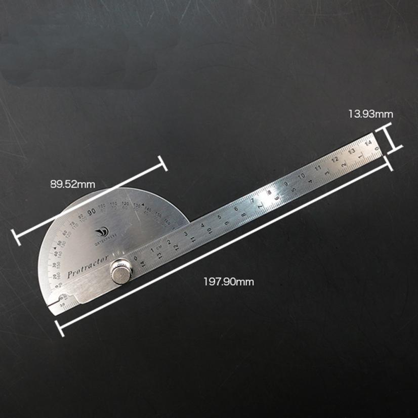 Règle en acier inoxydable de | 15cm règle Double face, levier de levier, directe 2jul5