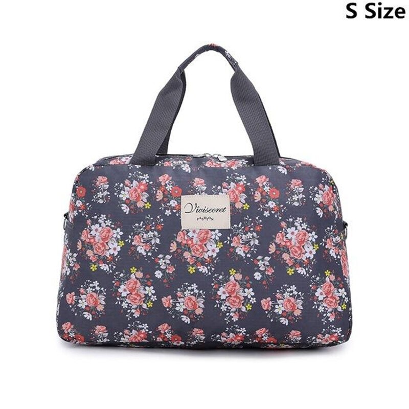 Ruputín-bolsos de viaje para mujer, organizadores de equipaje, bolsa portátil de alta capacidad, artículos plegables, organizadores de viaje, bolso de mano: Gray S