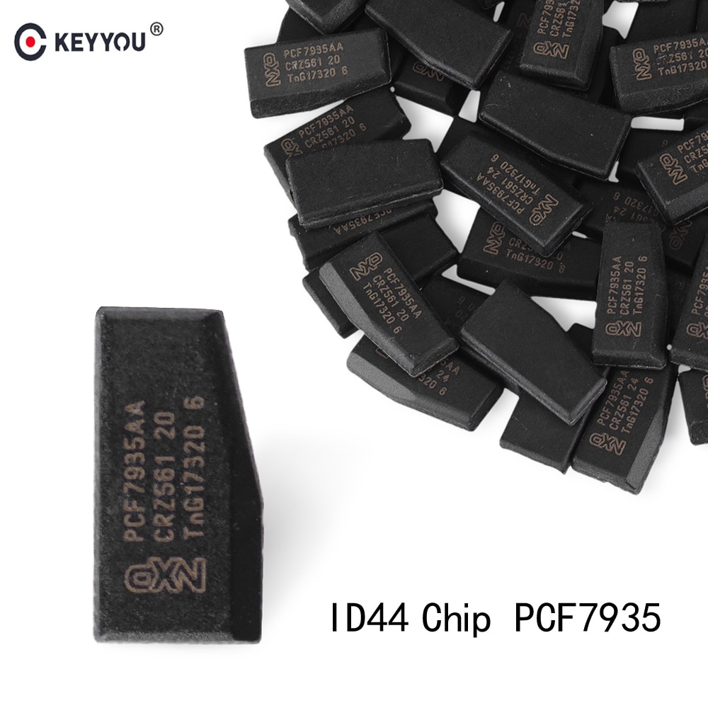 KEYYOU 1 stks Autosleutel Transponder Chip ID44 PCF7935AA lmmobilizer Chip Carbon Voor BMW 1 3 5 7 Serie Voertuig lgnition