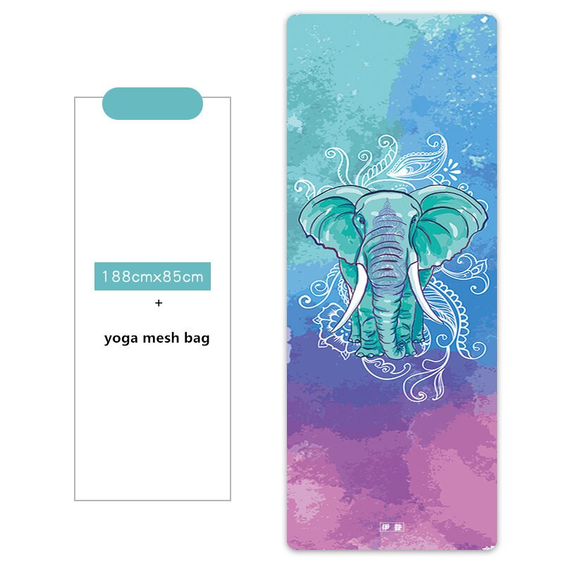 Serviette de Yoga en Gel de silice, couverture antidérapante pour tapis de Yoga, Pilates, absorbe la sueur, bonne adhérence, 188x68cm/88x85cm: 85-03