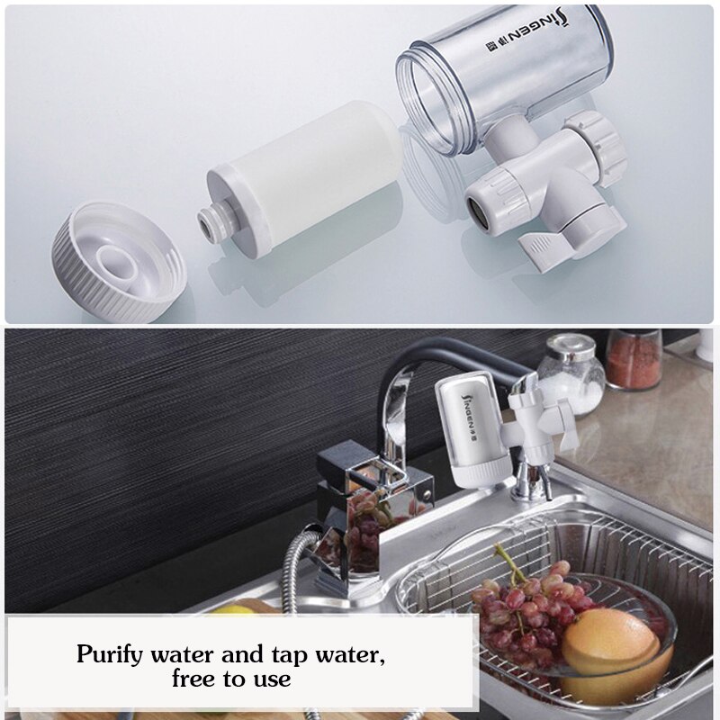 Faucet Water Purifier Tap Water Purifier Kitchen Faucet Washable Percolator Water Filter Filtro Rust Bacteria Removal