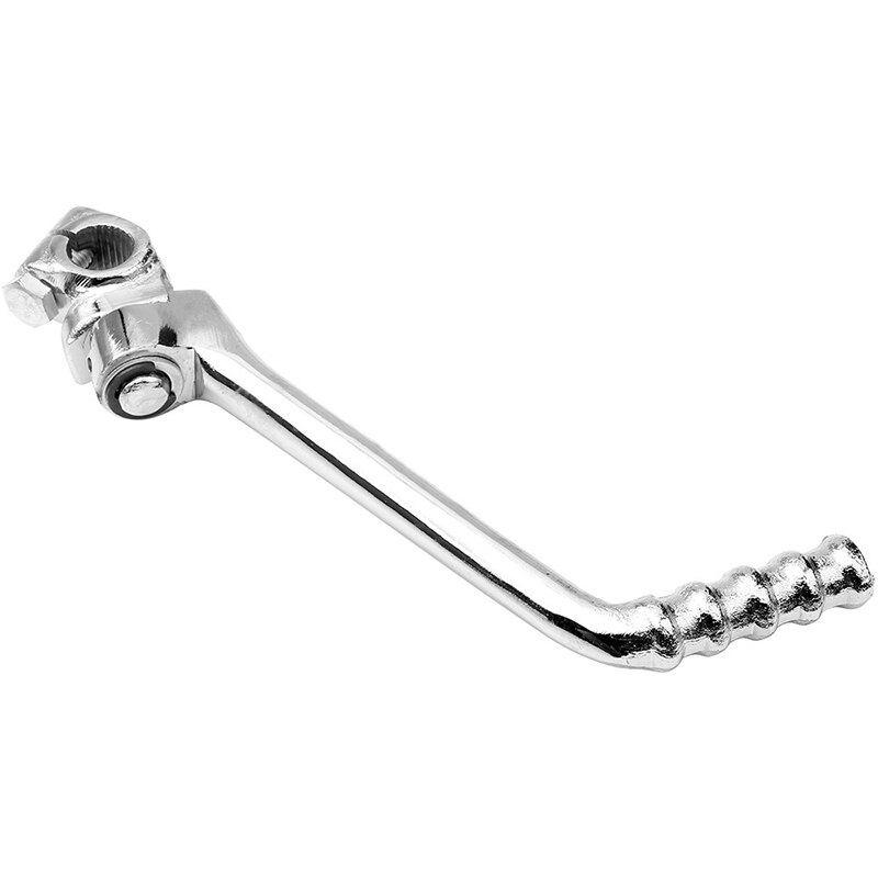 Motorcykel kick starter håndtag rustfrit stål kick starter håndtag start pedal motorcykel tilbehør anti-glidende tråd