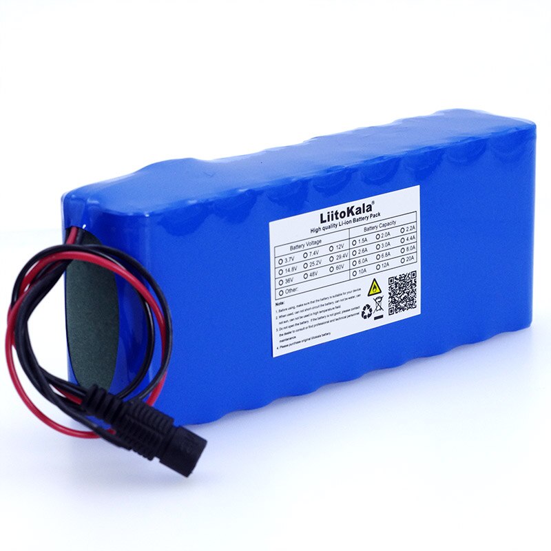 Liitokala 12 V 12A 18650 Lithium Batterij 12000 Mah Capaciteit Lithium Batterij Inclusief Beschermende Plaat + 12.6 V 3A Charger