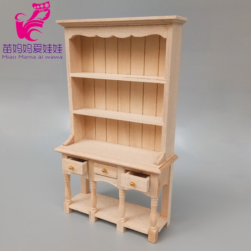 Dukkehus møbler mini indkøbscenter supermarked scene dekoration produkter display hylde 1/12 bjd dukke gør det selv: A14