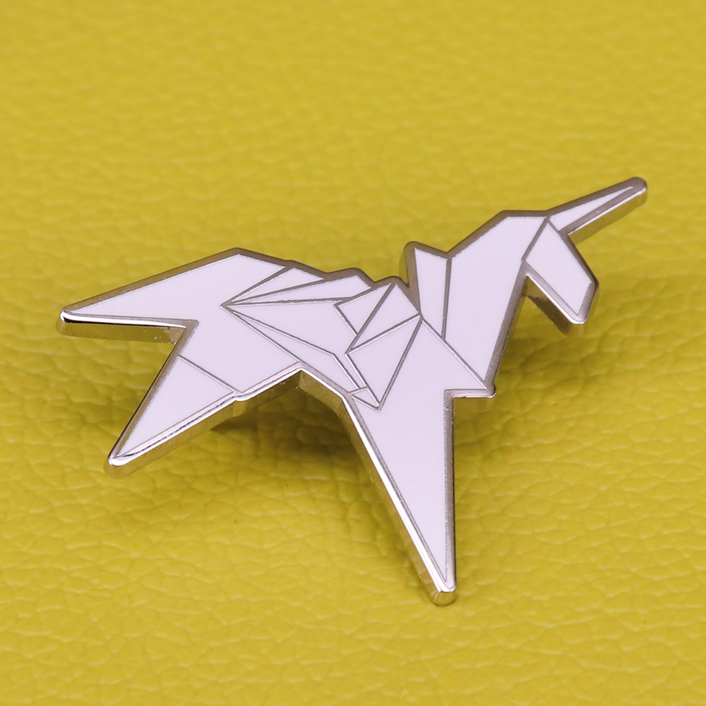 Blade Runner Origami Eenhoorn Broche Abstracte Kunst Badge Leuke Film Fans Pins Eenhoorn Paard