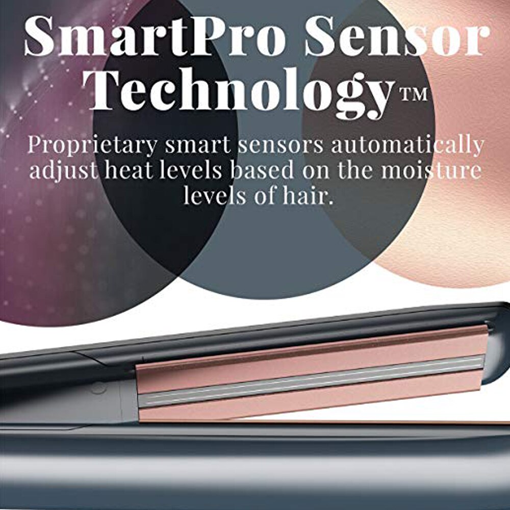 Profession Hair Straightener Flat Iron Steam Salon Ceramic Hair Straightening Tourmaline Styler Tools
