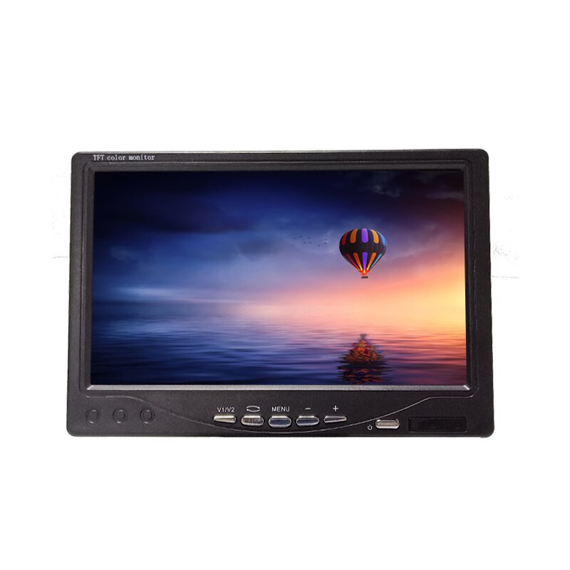LCD 7 Inch Rearview Monitor For Bus Truck Heavy Duty Vehicle
