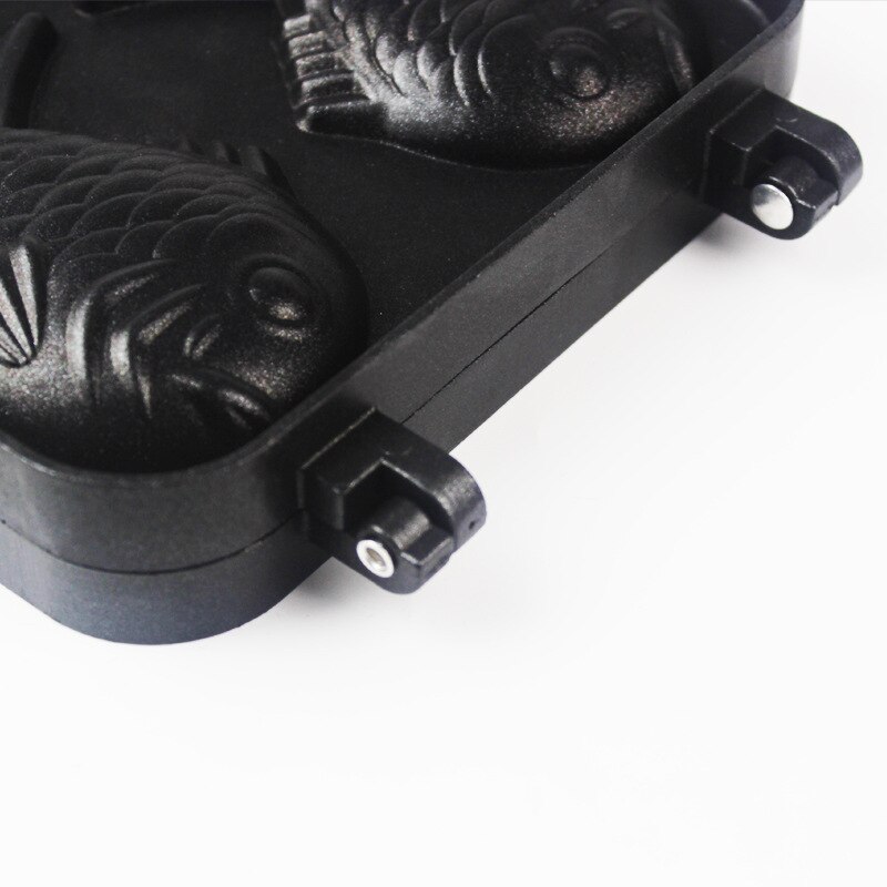 Taiyaki podwójny w kształcie ryby gorący deser gofrownica ciasto patelnia japońnarty naleśnik podwójna patelnia patelnia