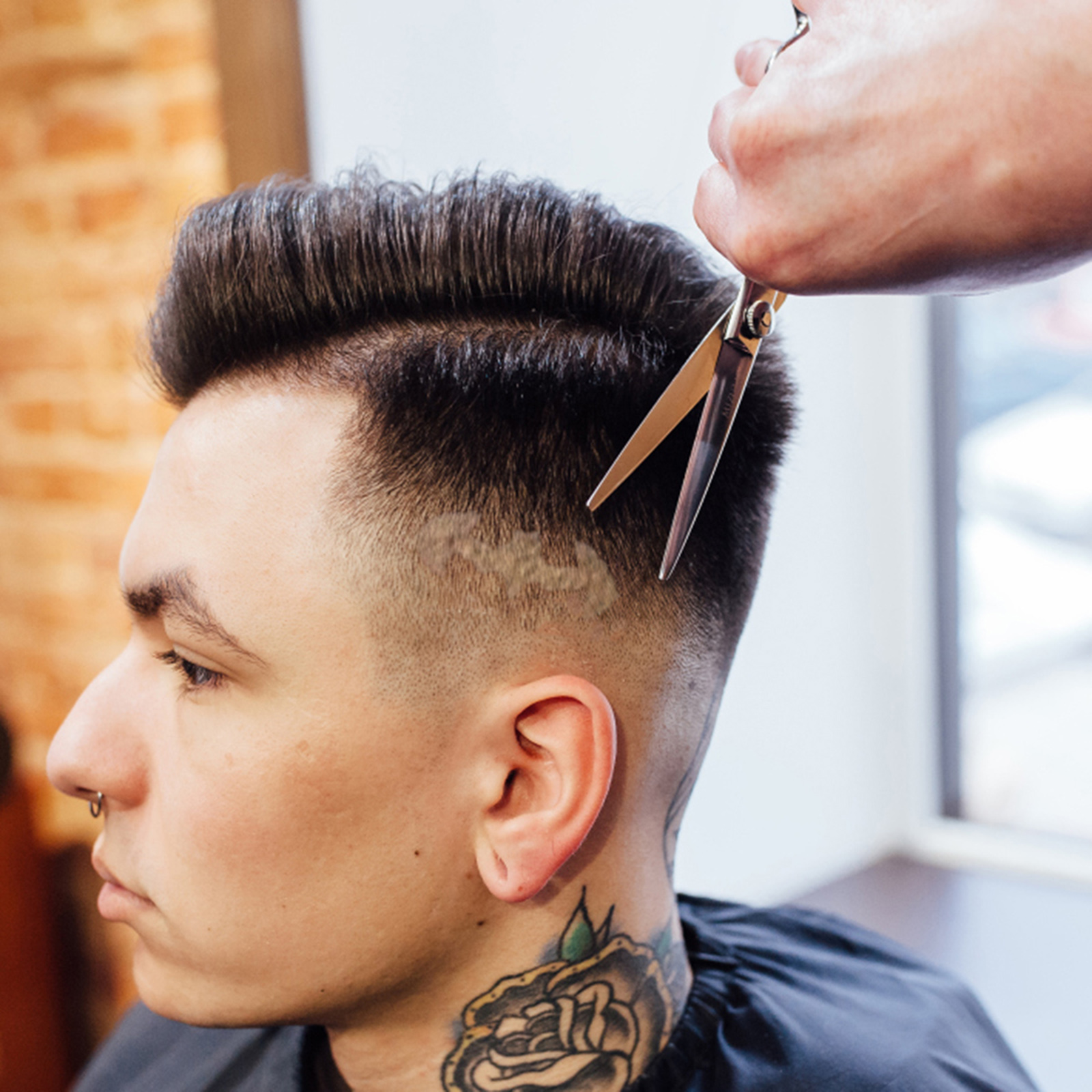 Pochoir de tatouage de cheveux, modèles creux, fournitures de coupe de cheveux, 25 feuilles