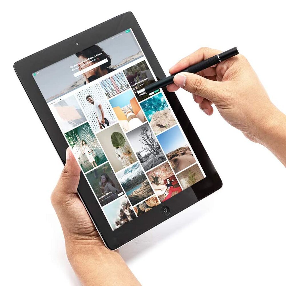 Universele 2 In 1 Stylus Pen Touch Screen Pen Voor Ipad Air Pro Samsung Xiaomi Tablet Pc Schrijven Tekening Klik potlood Voor Tablet