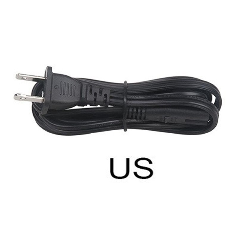 2Pin AC Power Cord Cable US /America 2 Prong Laptop AC Adapter Charger Lead 2Pin cable