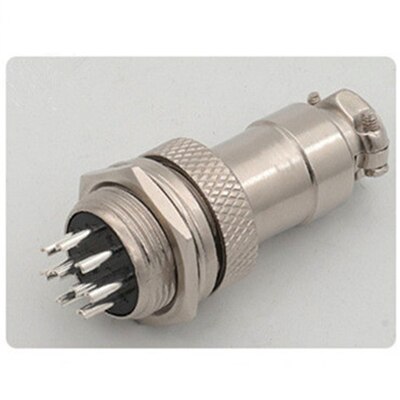 CON-GX16-5RA 5-Pin GX16 Chassis Mount Aviation Connector Right Angle 16mm Male And Female Kit