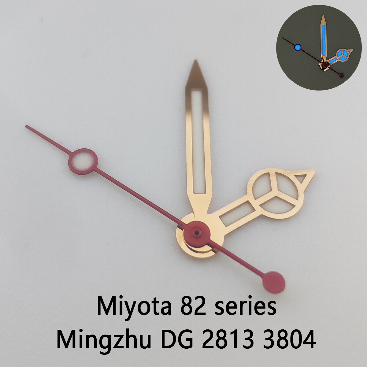 Uhr Zeiger grün leuchtende passen Miyota 8205 8215 821A Mingzhu DG 2813 3804 NH35 NH36 und 2836 2824 bewegung uhr hände