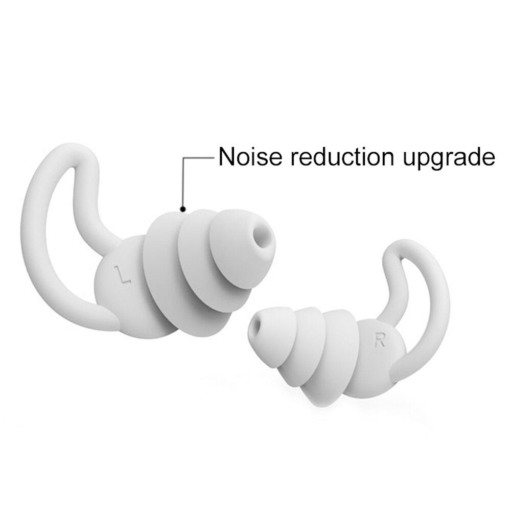 1 paar Schlafen Ohr Stecker Schallschutz Lärm Reduktion Stumm Ohrstöpsel Weiches Calme Ohr Stecker Ohr Schutz Ohrstöpsel Anti-lärm