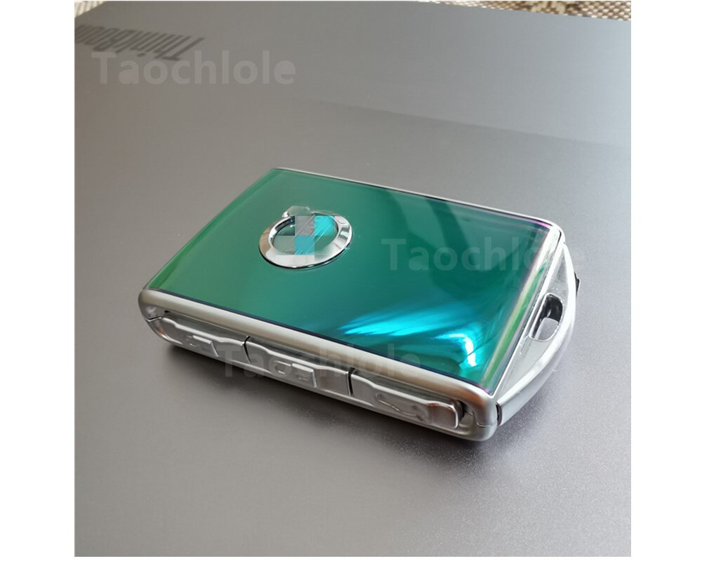 1pc Car Key Modification Case Refit Acrylic Car Key Shell Replacement for for Volvo S90 S60 XC60 XC90 XC40 V60 V90: Green