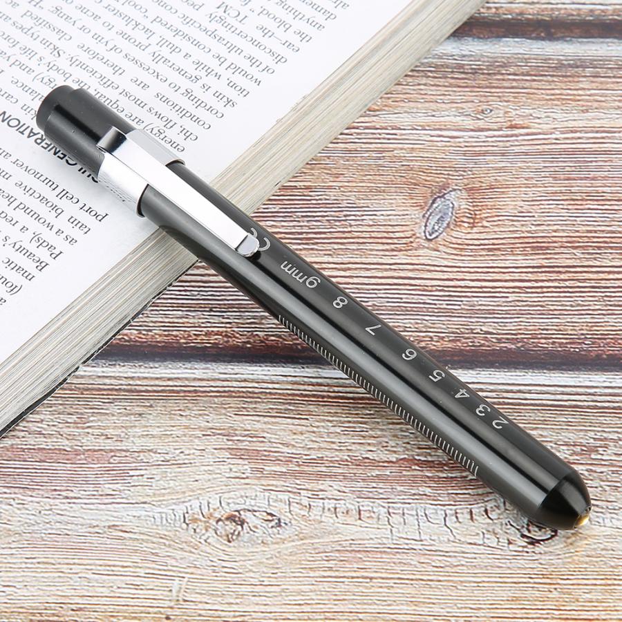 Portable élève jauge stylo lumière torche lampe de poche lunettes optométrie équipement accessoires