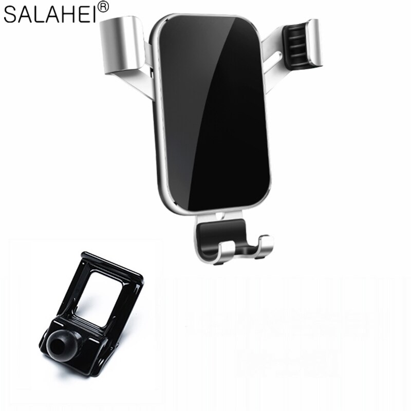Support pour téléphone Mobile pour Toyota Corolla Altis accessoires support de tableau de bord GPS support pour téléphone pince support dans la voiture: silver