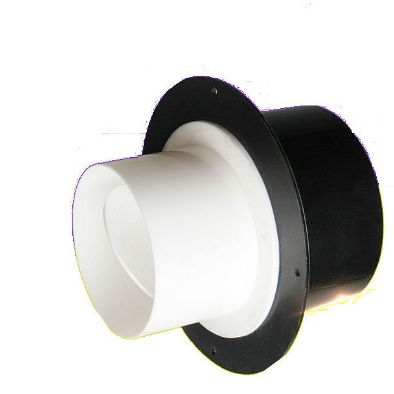 Exhaust fan check valve air damper valve hvac variable diam one way valve 100 to 80/75mm for bathroom ventilation extractor fans