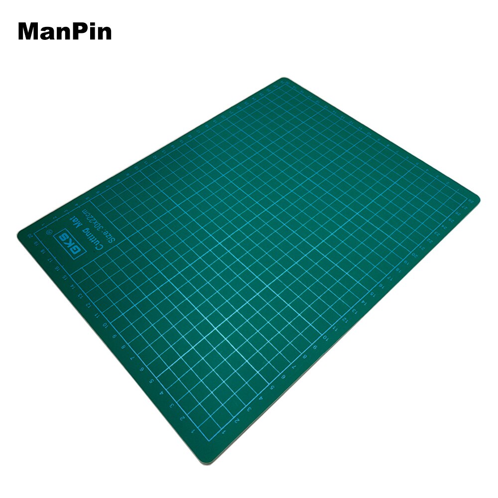 GKS A4 PVC Cutting Mat Middle layer white core Cutting Pad Patchwork Tools Manual DIY Cutting Board Double-sided LCD Repair Tool