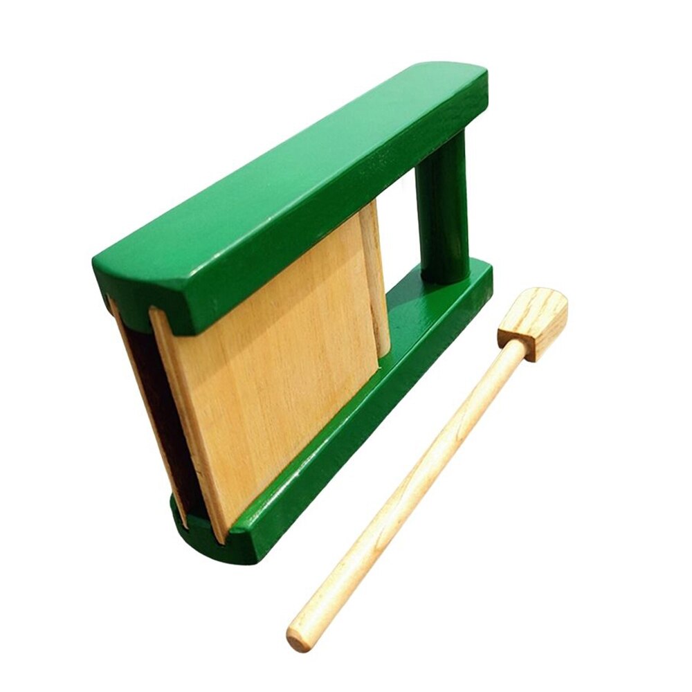 Muzikale Wasbord Massief Houten Slaginstrument Educatief Houten Muziekinstrument Met Percussie Tool (Houten Stok)