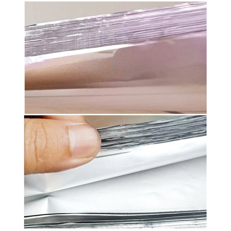 100 Sheets Disposable Tin Foil Food Oven Baking BB... – Vicedeal