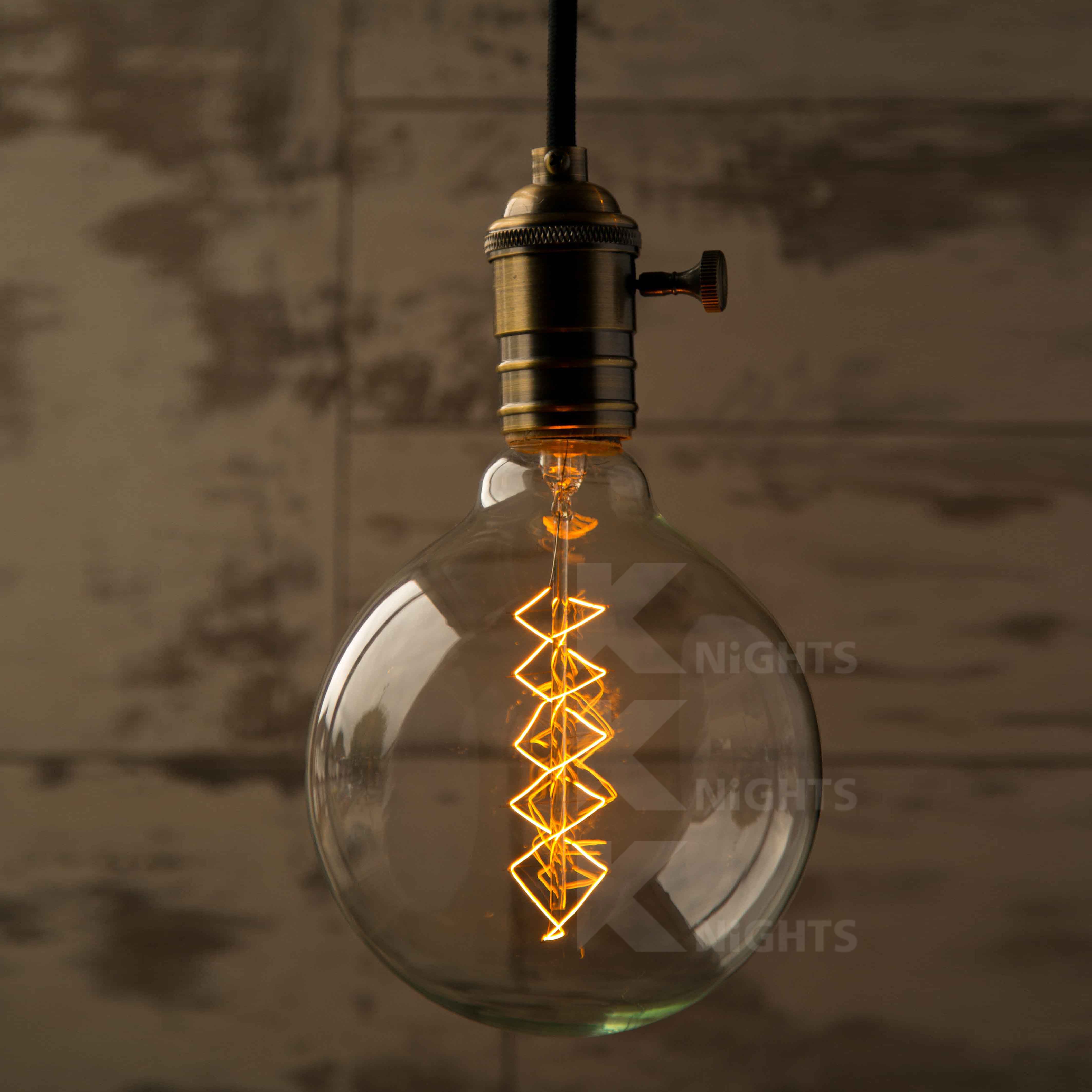 Vintage Retro Edison Lamp Base Holder E27 Pendant Bulb Light Screw Socket Switch 110V 220V chandelier