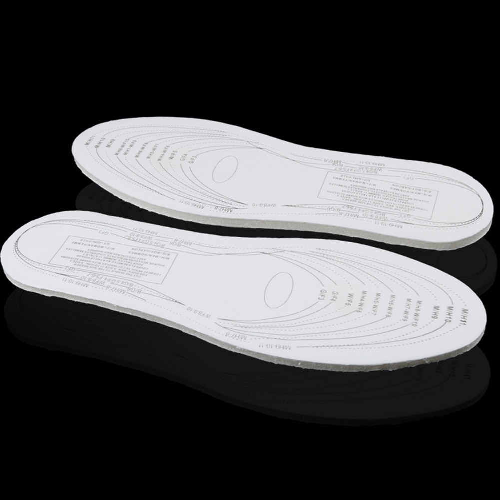 1 pari memory foam kengät pehmuste ortopedinen hengittävä hikeä imevä mukava urheilullinen pohjallinen shokki tee itse pohjalliset