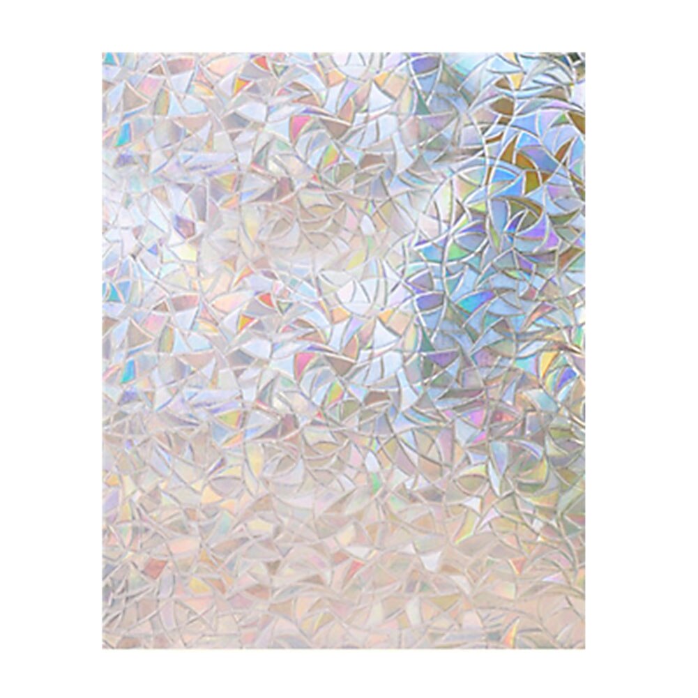 3D Decorative Window Privacy Film Stained Glass Window Sticker,Window Self-adhesive Vinyl Static Anti Uv Glass Tint Film