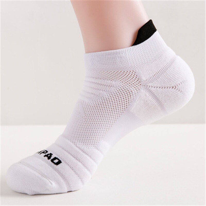Calcetines Evobak para hombre y mujer hasta la rodilla con letras suaves transpirables para ciclismo, existencias para Fitness, baloncesto, fútbol, calcetines para gimnasio, tamaño libre: White