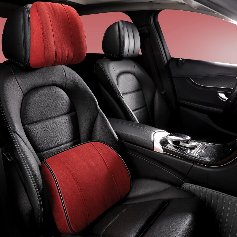 Maybach – appui-tête de voiture Ultra doux et naturel, de classe S, housse de tête, coussin de siège, Support lombaire, oreiller de taille