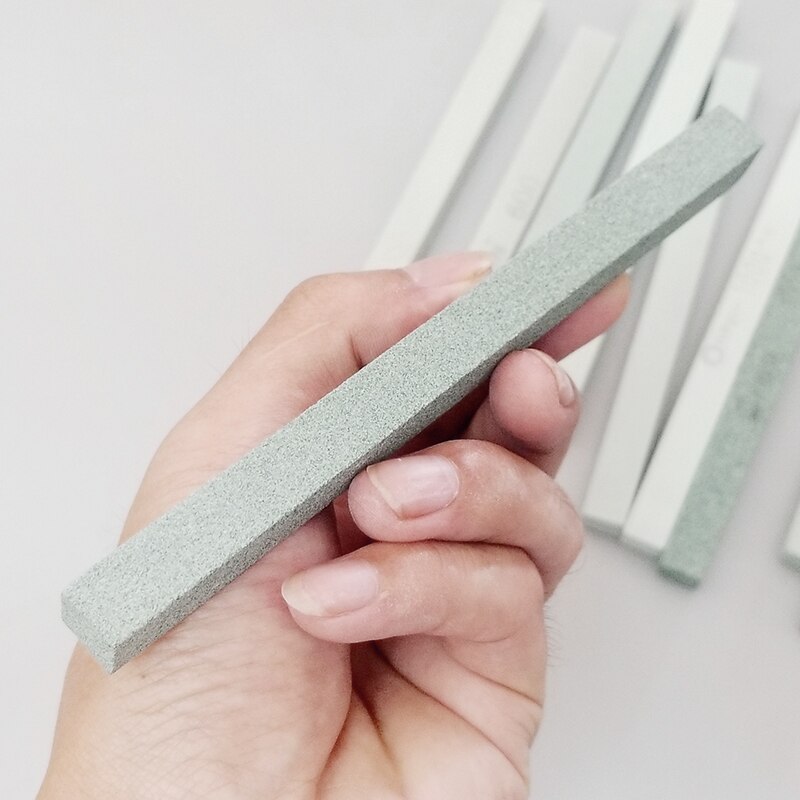 white corundum square strip sharpening stone sharpener fixed angle sharpener for whetstone knife sharpner kitchen tools